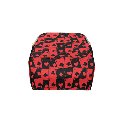 Poker Cards Pattern Print Design A01 Diaper Bag Backpack