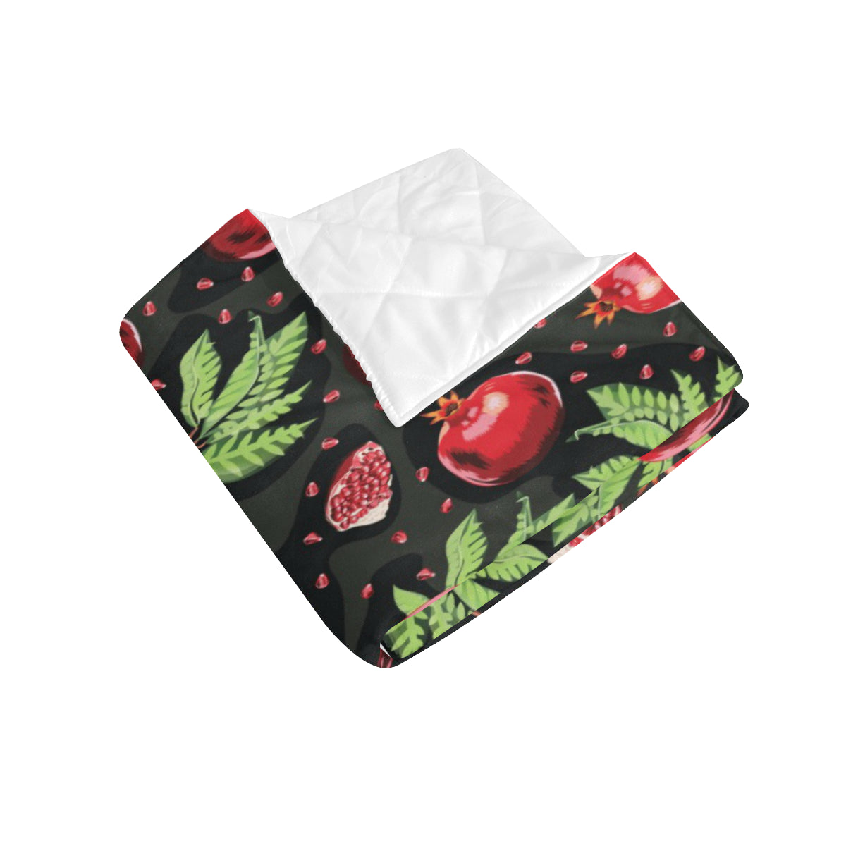 Pomegranate Pattern Print Design PG06 Premium Quilt