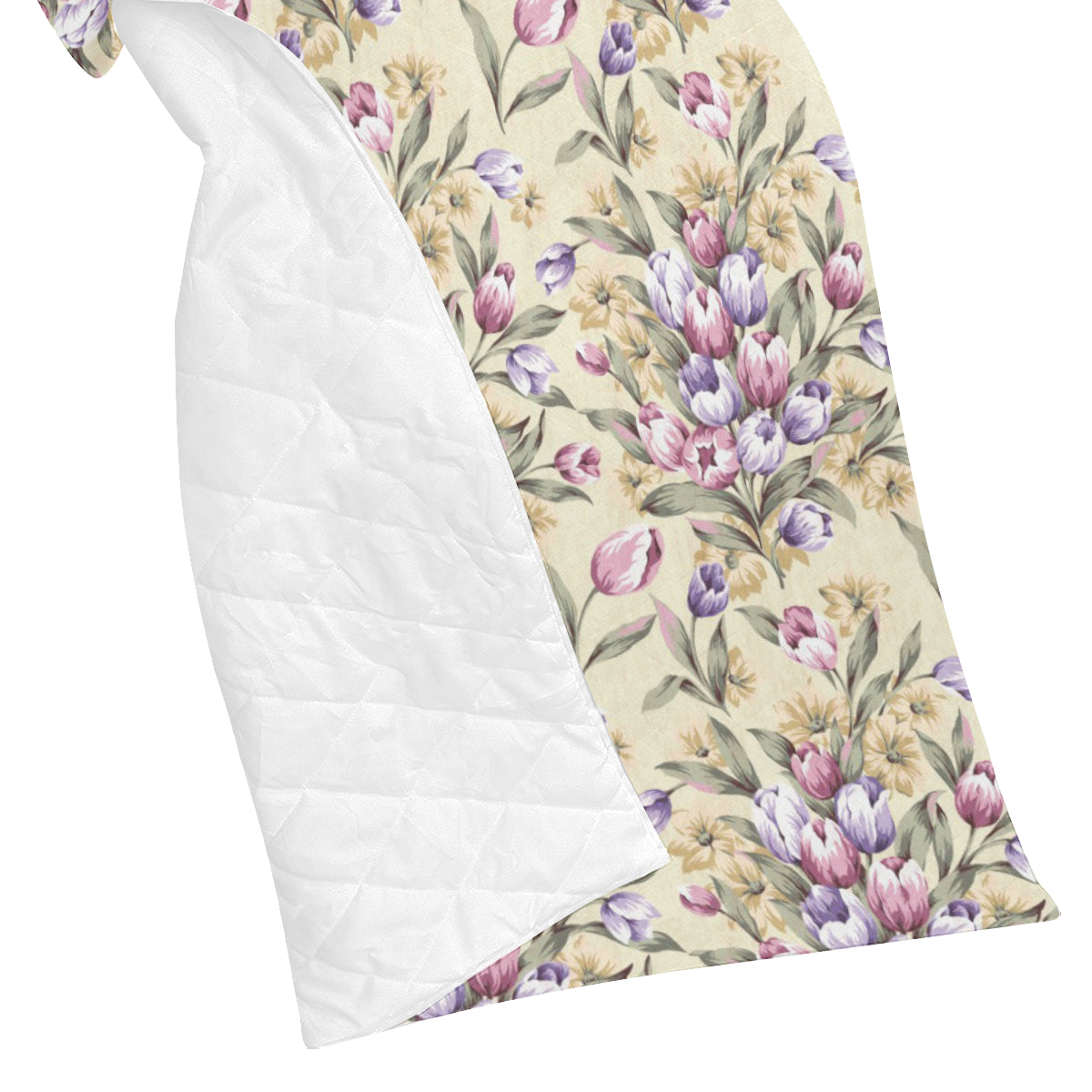 Tulip Pattern Print Design TP04 Premium Quilt