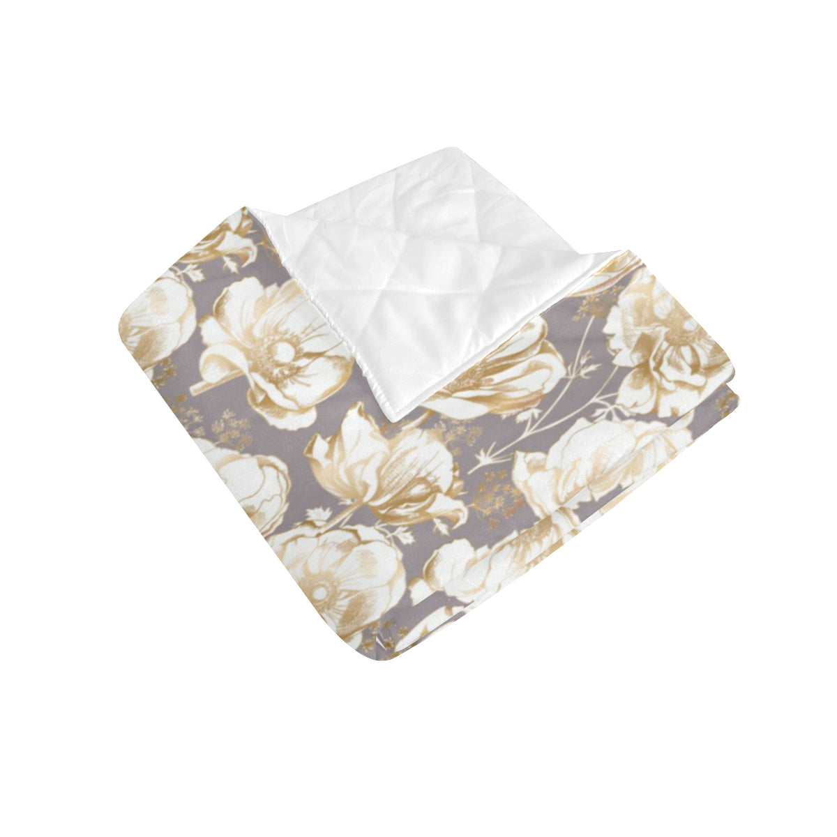Anemone Pattern Print Design AM05 Premium Quilt