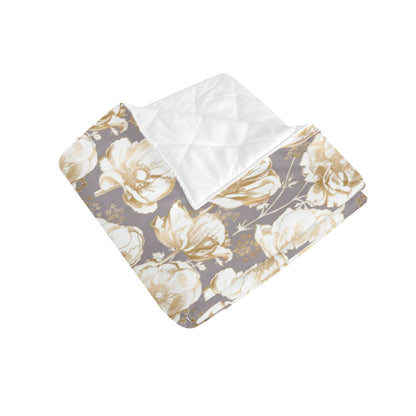 Anemone Pattern Print Design AM05 Premium Quilt