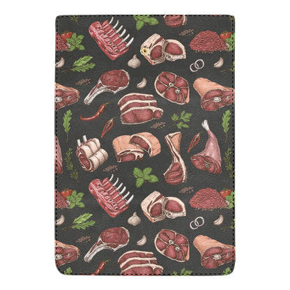 Meat Pattern Print Design 02 Women's Trifold Wallet