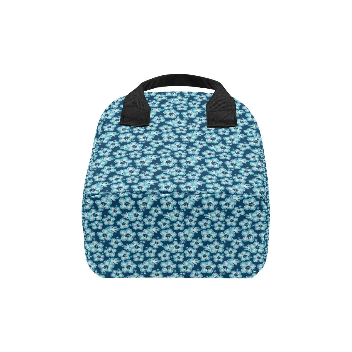 Hibiscus Flower Hawaiian Themed Insulated Lunch Bag