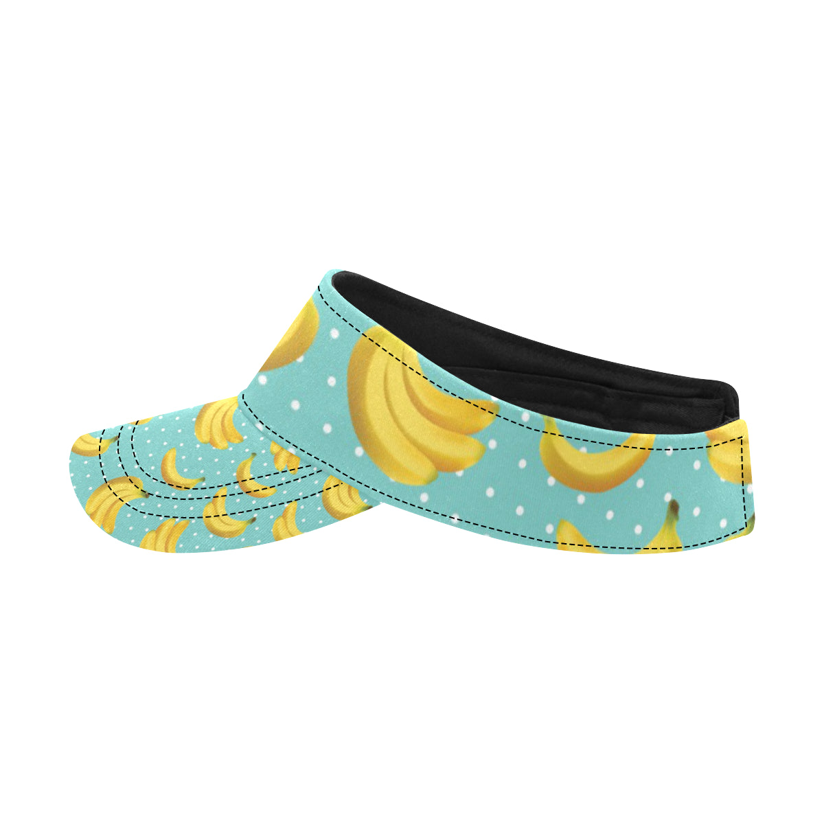 Banana Pattern Print Design BA02 Unisex Sun Visor