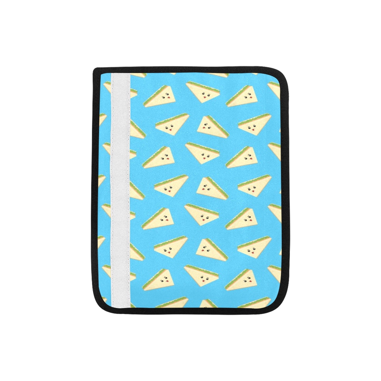Sandwich Emoji Print Design LKS305 Car Seat Belt Cover