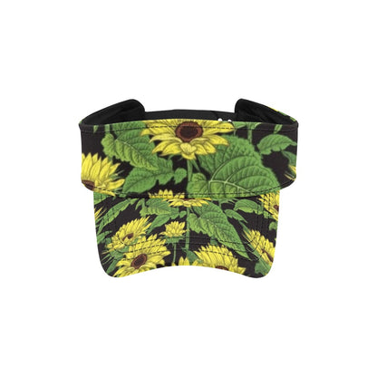 Sunflower Print Design LKS3010 Unisex Sun Visor