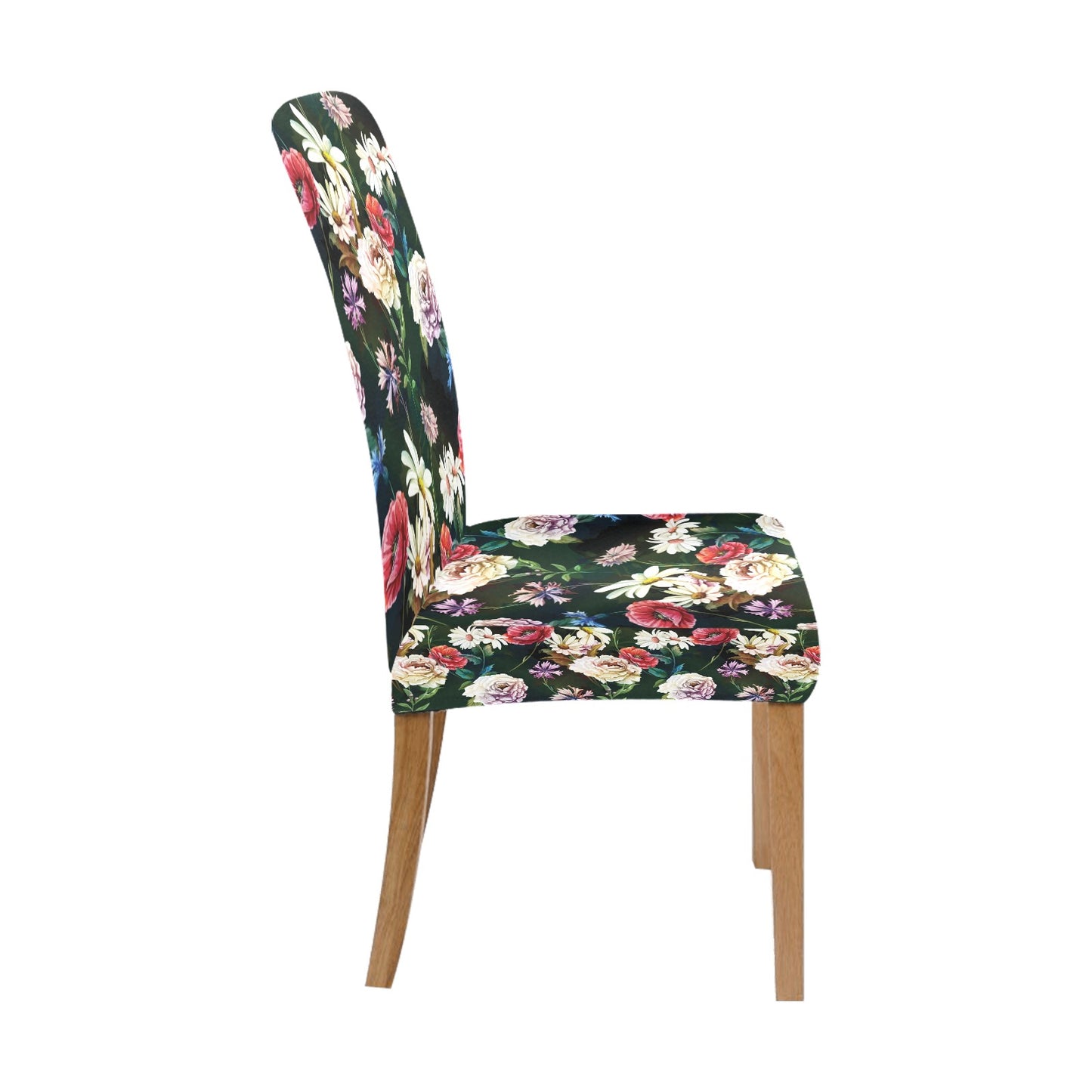 Summer Floral Print Design LKS303 Dining Chair Slipcover