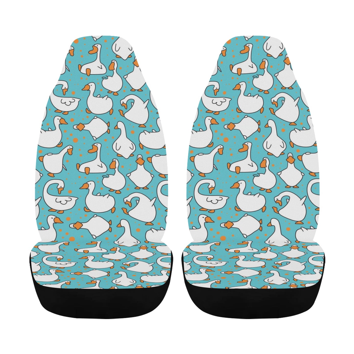 Goose Print Design LKS403 Car Seat Covers
