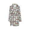 Sloth Print Design LKS301 Women's Fleece Robe