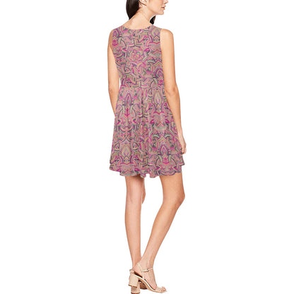Celtic Pattern Print Design 04 Sleeveless Dress