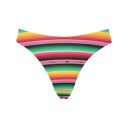 Mexican Blanket Classic Print Pattern Women's Thongs