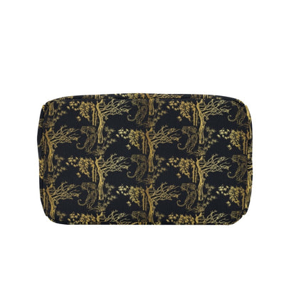 Tiger Gold Print Design LKS307 Insulated Lunch Bag
