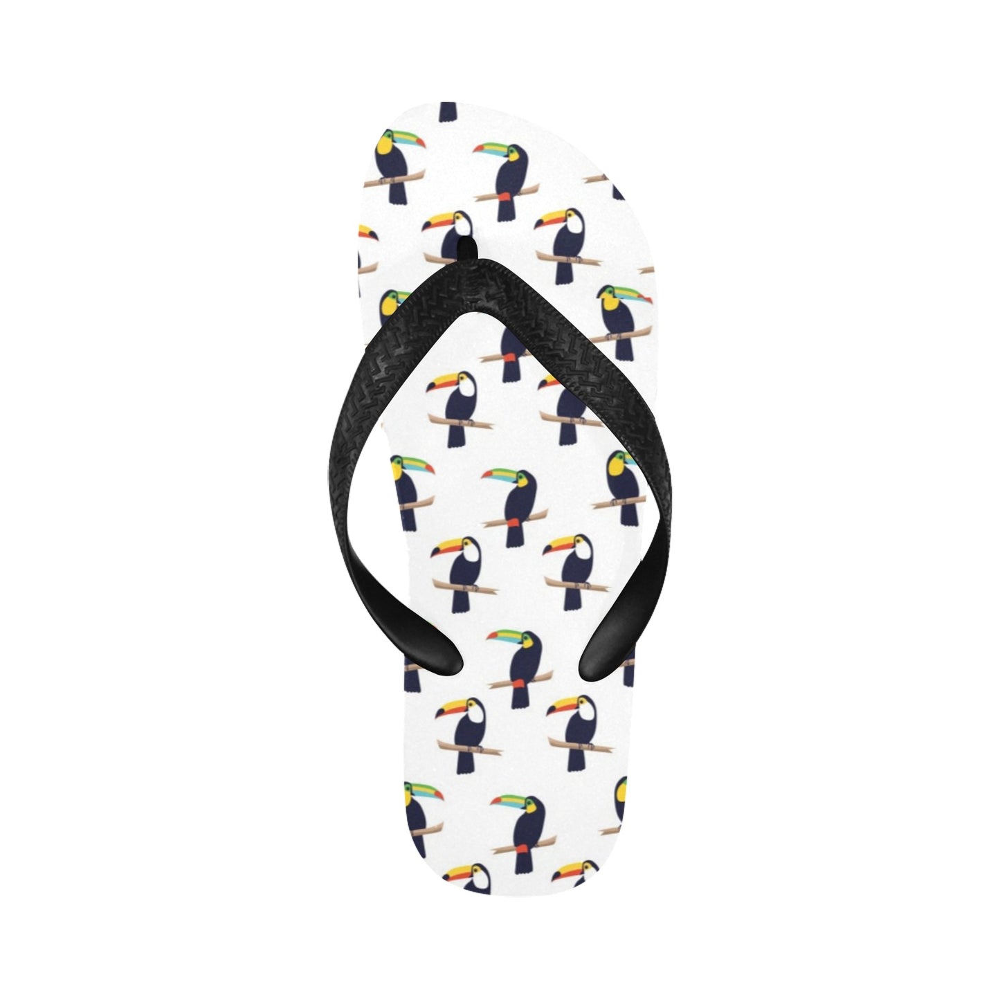 Toucan Print Design LKS305 Flip Flops
