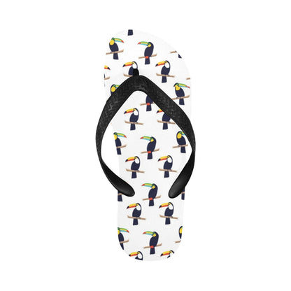 Toucan Print Design LKS305 Flip Flops