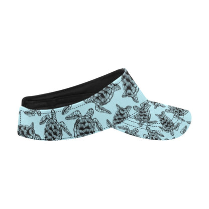 Sea Turtle Print Design LKS3010 Unisex Sun Visor