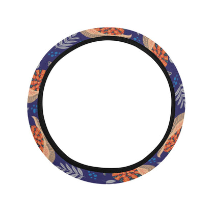 Snail Print Design LKS401 Steering Wheel Cover with Elastic Edge
