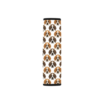 St Bernards Print Design LKS301 Car Seat Belt Cover