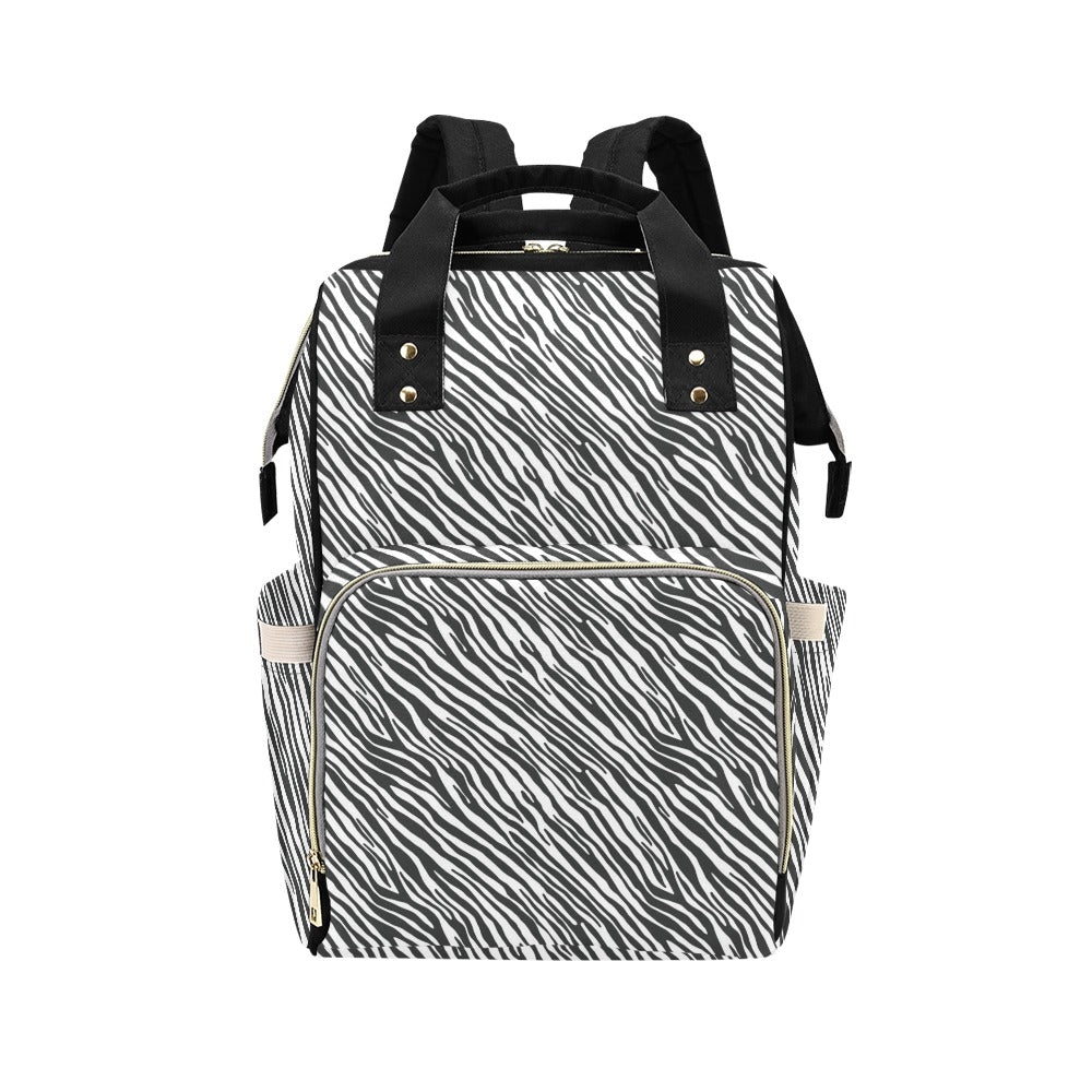 Zebra Classic Print Design LKS302 Diaper Bag Backpack