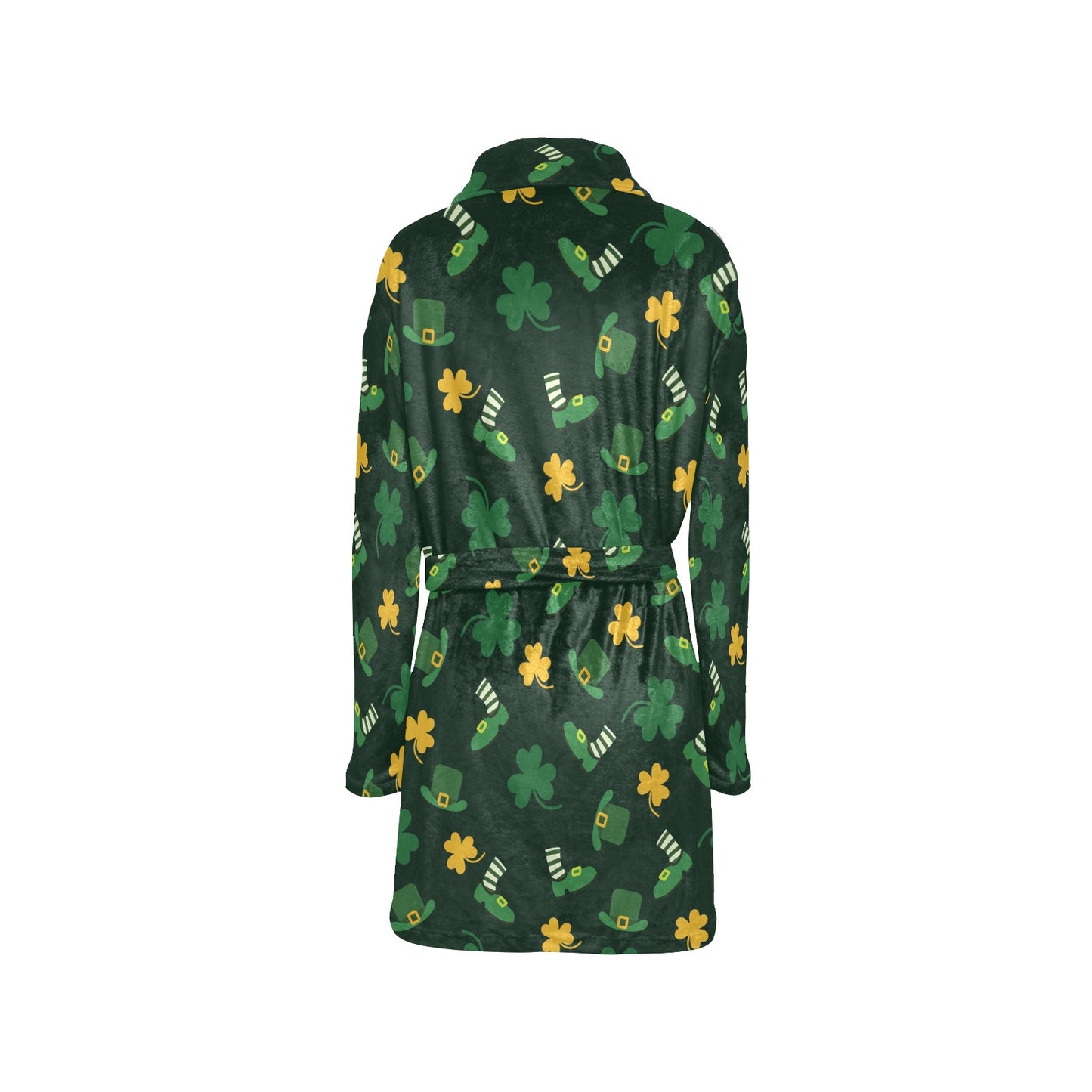 St Patricks Day Print Design LKS306 Women's Fleece Robe