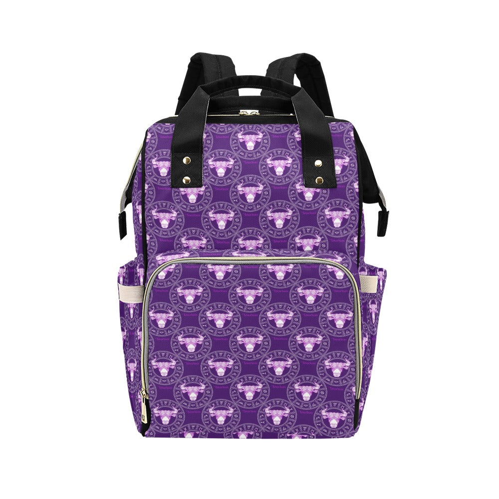 Taurus Print Design LKS303 Diaper Bag Backpack