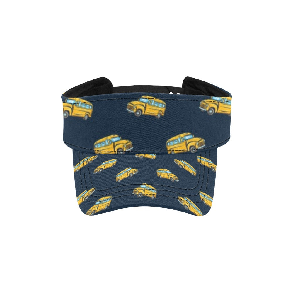 School Bus Print Design LKS304 Unisex Sun Visor