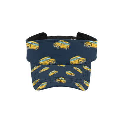 School Bus Print Design LKS304 Unisex Sun Visor