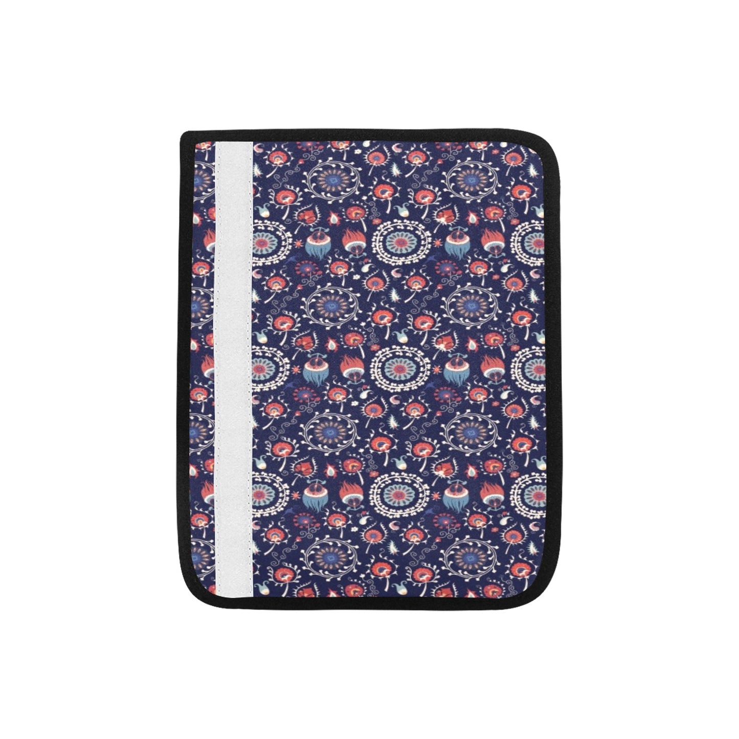 Suzani Print Design LKS305 Car Seat Belt Cover