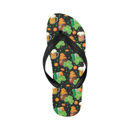 St Patricks Day Print Design LKS303 Flip Flops