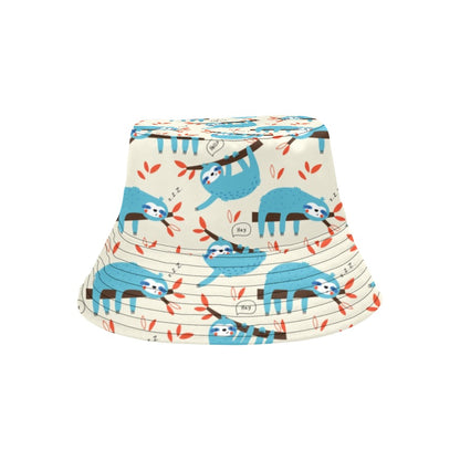 Sloth Print Design LKS3011 Unisex Bucket Hat