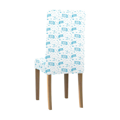 Hockey Print Design LKS303 Dining Chair Slipcover