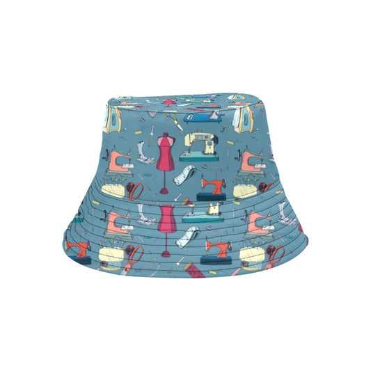 Sewing Equipment Print Design LKS301 Unisex Bucket Hat