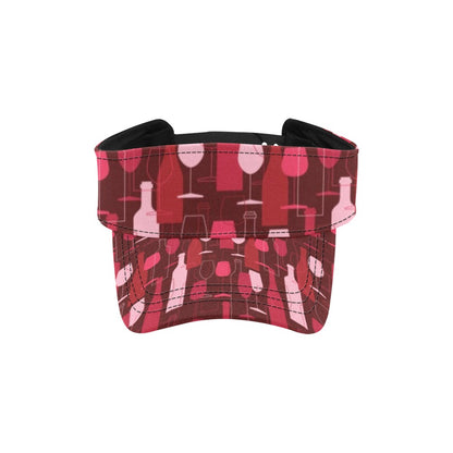 Wine Print Design LKS304 Unisex Sun Visor