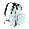 Hockey Print Design LKS303 Diaper Bag Backpack