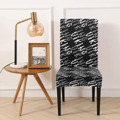 Vikings Print Design LKS306 Dining Chair Slipcover