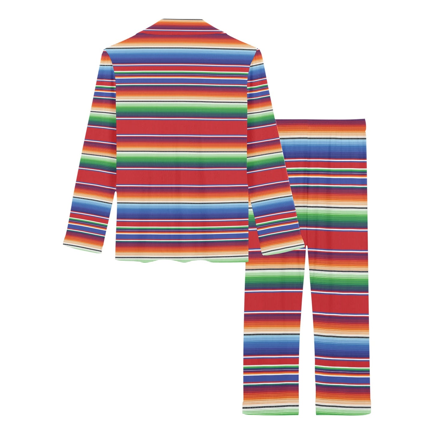 Serape Print Design LKS304 Women's Long Pajama Set