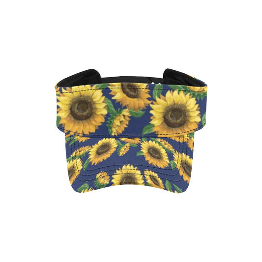 Sunflower Print Design LKS307 Unisex Sun Visor