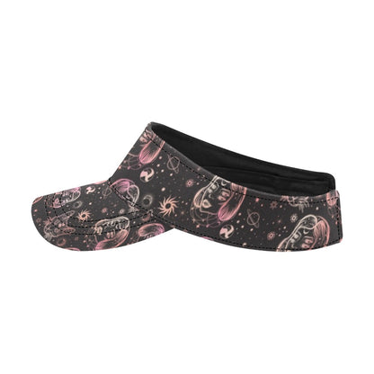 Third Eye Girl Cat Print Design LKS305 Unisex Sun Visor