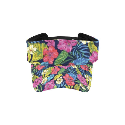 Hibiscus Print Design LKS3010 Unisex Sun Visor