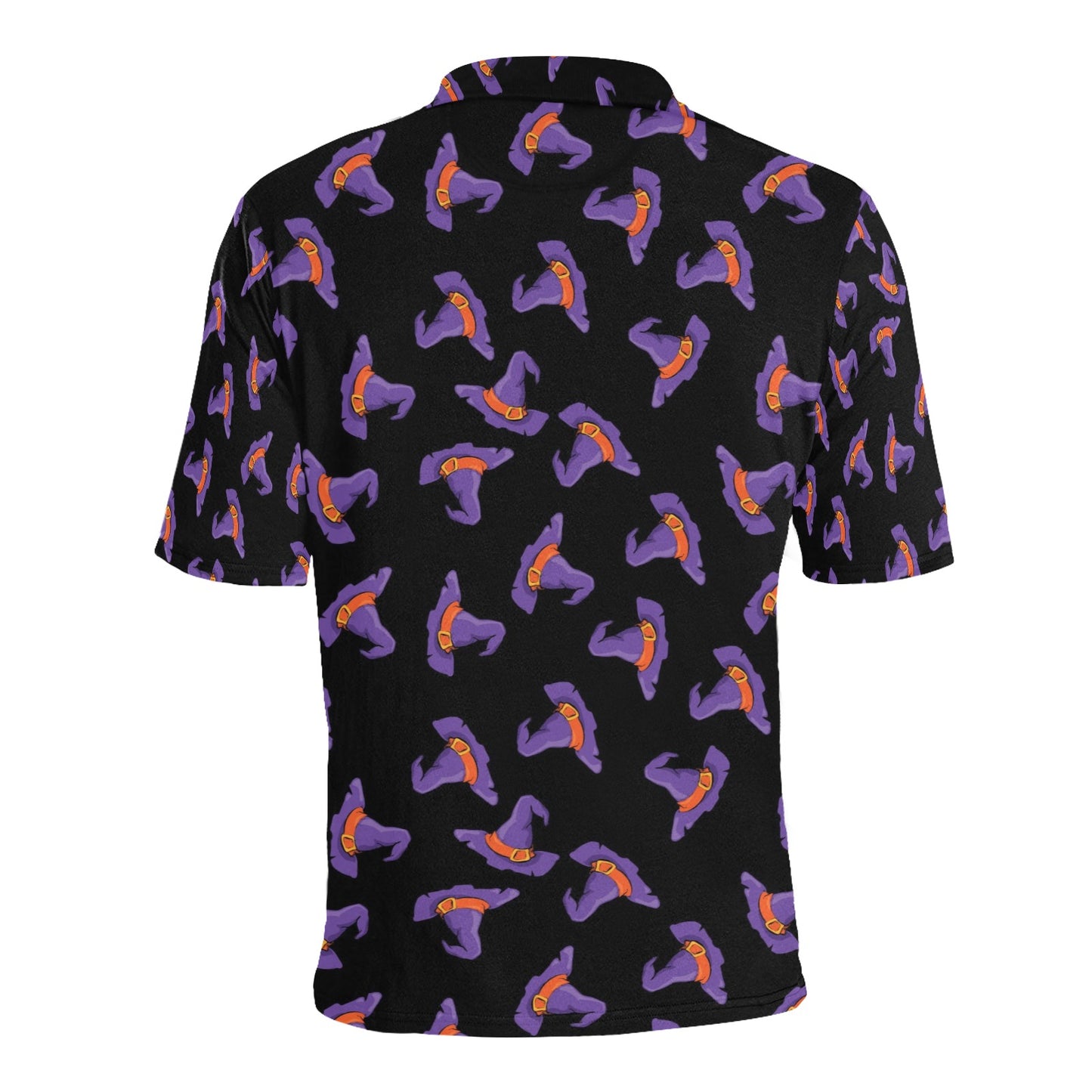 Witch Hat Print Design LKS304 Men Polo Shirt