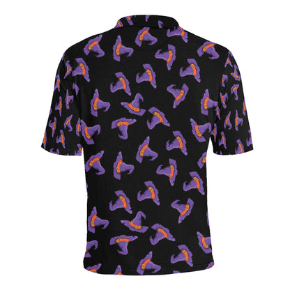 Witch Hat Print Design LKS304 Men Polo Shirt