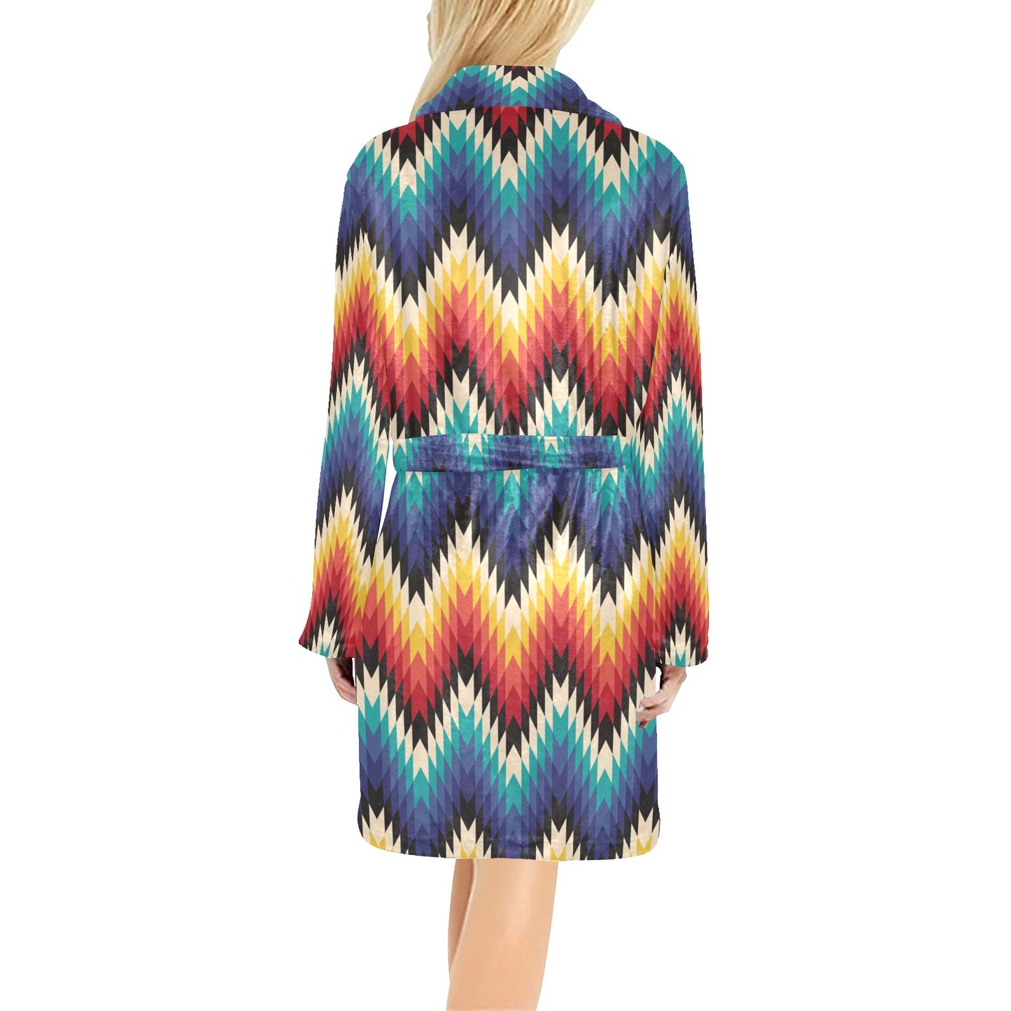 Tribal Aztec Women's Fleece Robe