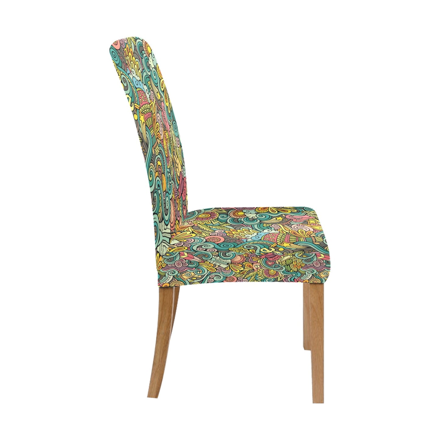 Hippie Print Design LKS302 Dining Chair Slipcover