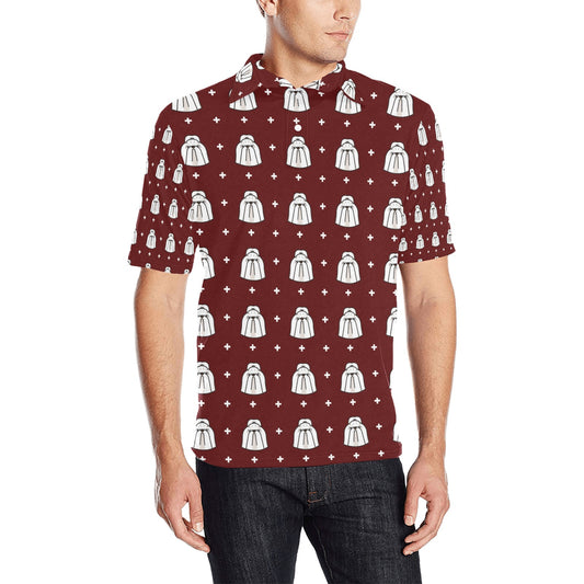 Shih Tzu Print Design LKS301 Men Polo Shirt
