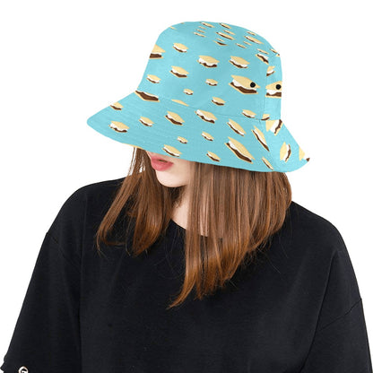 S_Mores Print Design LKS302 Unisex Bucket Hat