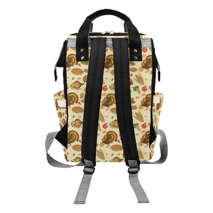 Thanksgiving Print Design LKS302 Diaper Bag Backpack
