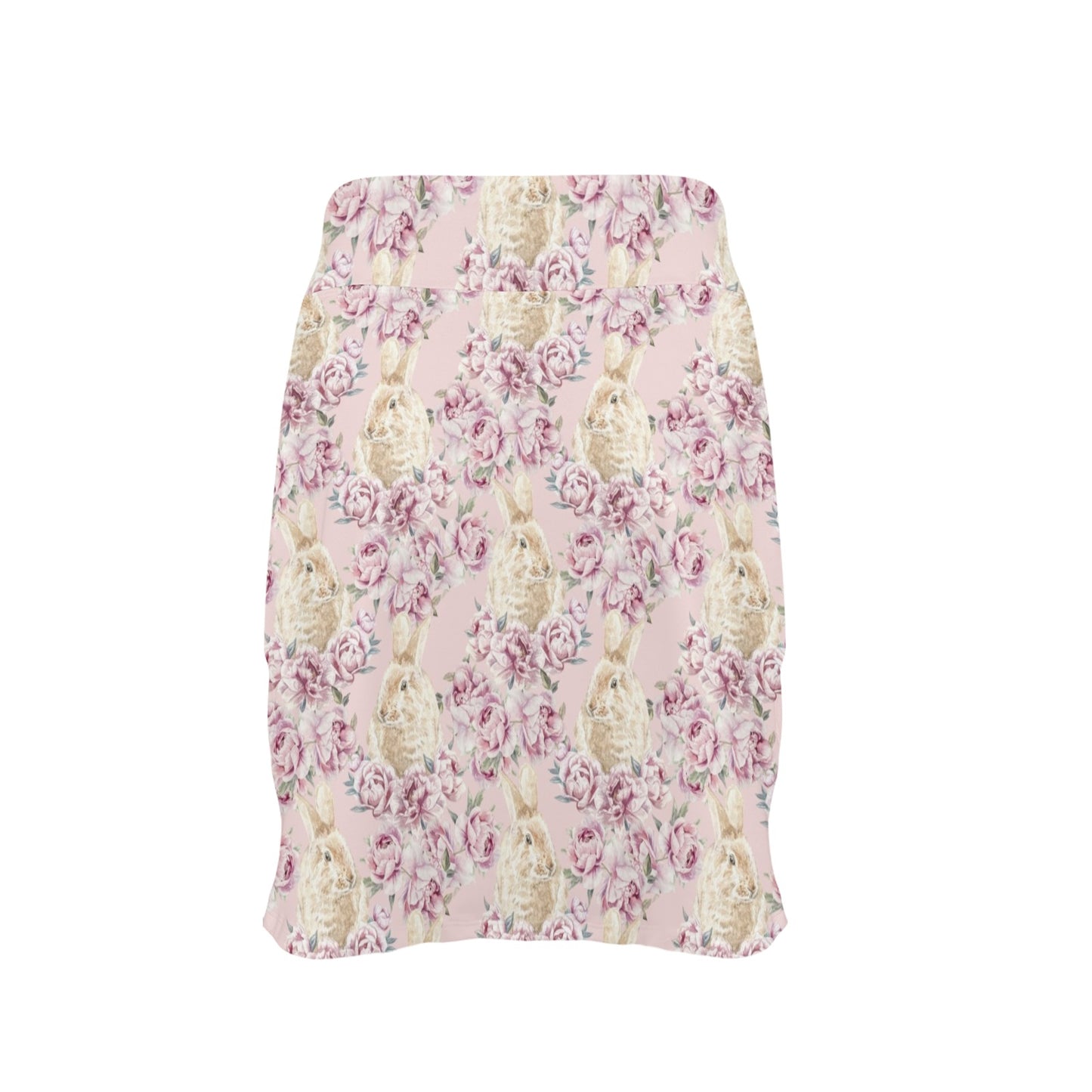 Rabbit Print Design LKS403 17" Golf & Pickleball Skort with Pockets