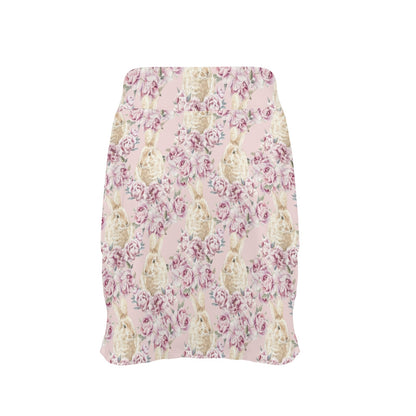 Rabbit Print Design LKS403 17" Golf & Pickleball Skort with Pockets