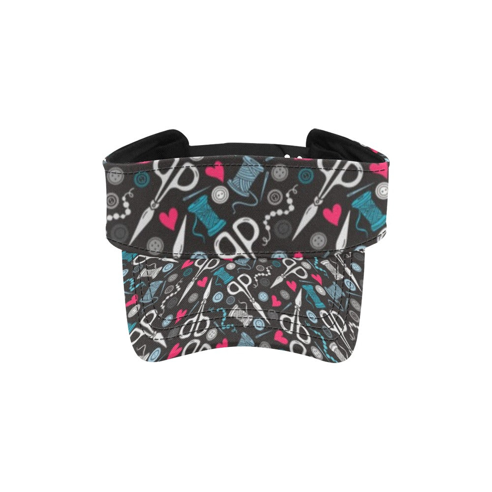 Sewing Equipment Print Design LKS305 Unisex Sun Visor