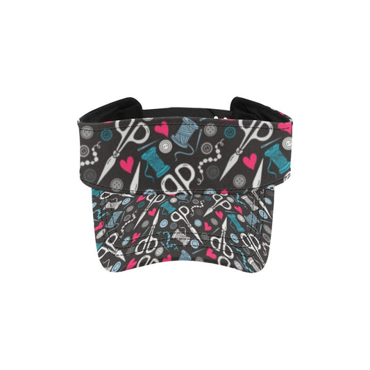 Sewing Equipment Print Design LKS305 Unisex Sun Visor