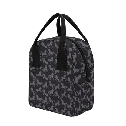 Horse Print Design LKS305 Insulated Lunch Bag